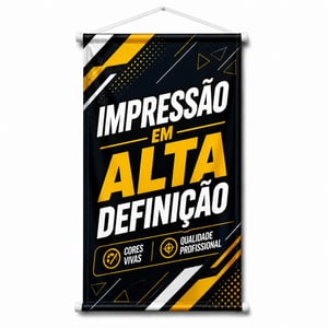 Banner em Tecido Sintético TECIDO FIBRA SINTÉTICA DTEX 180GR LARGURA 100CM IMPRESSÃO ULTRA-HD QUALIDADE EPSON BASTÃO E CORDÃO / TINTA ORIGINAL MADE IN JAPAN 🚚 FRETE E ARTE GRÁTIS PARA O ESTADO DE SÃO PAULO!