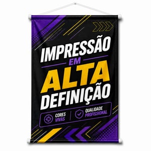 Banner em Tecido Sintético TECIDO FIBRA SINTÉTICA DTEX 180GR LARGURA DE 140CM IMPRESSÃO ULTRA-HD QUALIDADE EPSON BASTÃO E CORDÃO / TINTA ORIGINAL MADE IN JAPAN 🚚 FRETE E ARTE GRÁTIS PARA O ESTADO DE SÃO PAULO!