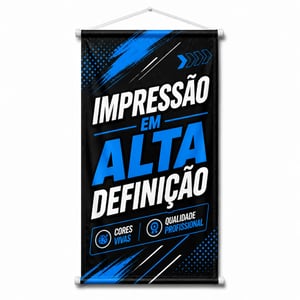 Banner em Tecido Sintético TECIDO FIBRA SINTÉTICA DTEX 180GR TAMANHO PERSONALIZADO IMPRESSÃO ULTRA-HD IMPRESSÃO ULTRA-HD SUBLIMÁTICA BASTÃO E CORDÃO / TINTA ORIGINAL MADE IN JAPAN 🚚 FRETE E ARTE GRÁTIS PARA O ESTADO DE SÃO PAULO!