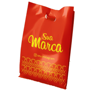 SACOS/SACOLAS PERSONALIZADAS /PLÁSTICAS/BOCA VAZADA/400X500MM