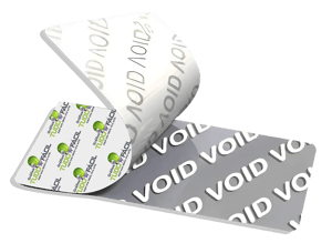 Adesivo VOID Anti-Violação com recorte Adesivo VOID Anti-Violação com recorte  4x0  Com Recorte 