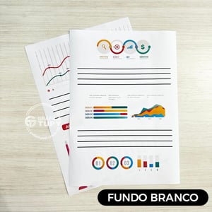 Folhas Avulsas  - Impressão Colorida - A4 sulfite 75g Sulfite 75g A4 - 21x29,7 cm Colorido - 1 página Sem revestimento Padrão - Margem branca de 7mm dos 4 lados O arquivo deve ser enviado pronto em PDF.