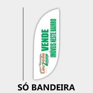 WIND BANNER TECIDO - BANDEIRA Oxford  Colorido Frente e Verso   
