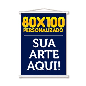 Banner em lona 440g - 0,80x1,00      