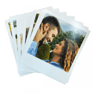 Fotos Polaroid  - 5x7cm *4 fotos* Revelação 5x7cm 4x0  Corte Reto Valor com 4 fotos