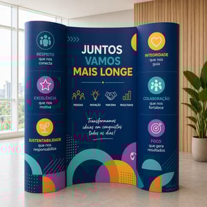 Backdrop Elíptico Papelão - 190x180cm