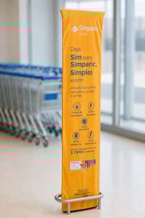 Capa de Antena Anti Furto Elastano 60x114cm