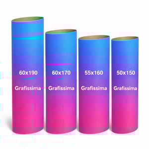 Totem Lamá - Totem Elíptico - 50x150cm Papel Duplex 350gr 50x150cm Colorido Frente e Verso Laminação Fosca Corte Digital - Montagem Automática Arte Não Inclusa