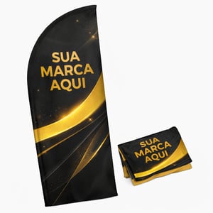 Tecido Refil Wind Banner G Somente Tecido Refil Wind Banner G 65 x 245cm 4x4 SOMENTE TECIDO Costura Premium 