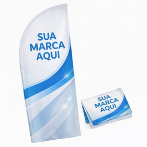 Tecido Refil Wind Banner GG Somente Tecido Refil Wind Banner GG 65 x 285cm 4x4 SOMENTE TECIDO Costura Premium 