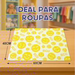 Papel de Seda com Sua Logo