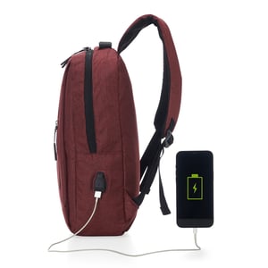Mochila de Nylon USB 17L - 11329