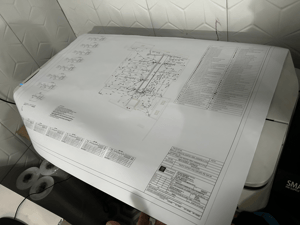 IMPRESSÃO DE PLOTAGEM - A1 PAPEL MONOLUCIDO 75GRS A1 (594 x 841 mm) 4X0   