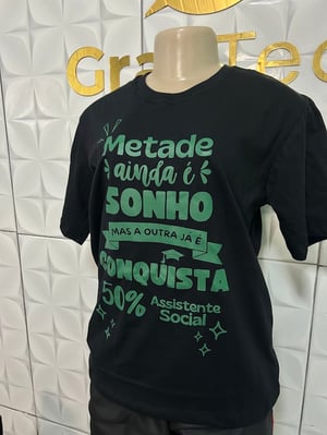 Camisa Cores Escura (Malha fria Poliester) Tecido Poliéster Estampa A3 Silk 1 a 2 cores.   