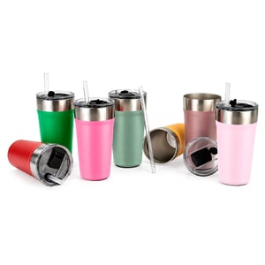 Copo Térmico com Canudo 550ml - P@18655