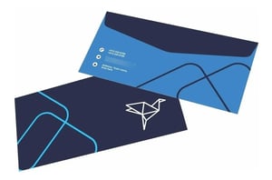 Emvelope ofícial 500 (500 unidade) 90g 11,5x23cm cores 4.0  corte reto 