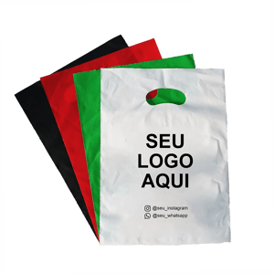 SACOLA PLÁSTICA PP (17X24CM) IMPRESSÃO UMA COR