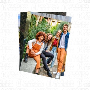 Revelação de Foto 20x25 • Papel Fotográfico  • Colorido Frente  • Corte reto 