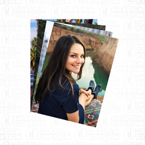 Revelação de Foto 15x21 • Papel Fotográfico  • Colorido Frente  • Corte reto 