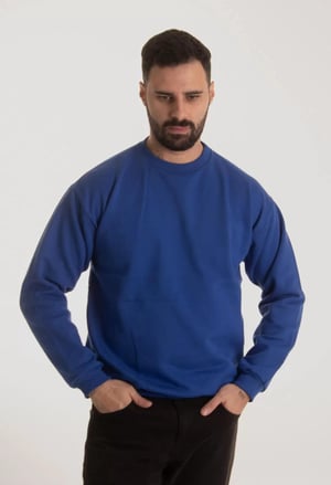 Blusa Moletom Unissex Gola Careca • 50% Algodão 50% Poliéster P ao G3 • Branca ou Colorida • Estampa em DTF  • Consulte Disponibilidade de Cores