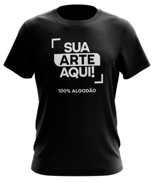 Camisa Básica - Cor - Algodão 100% Algodão PP ao XGG Cor   