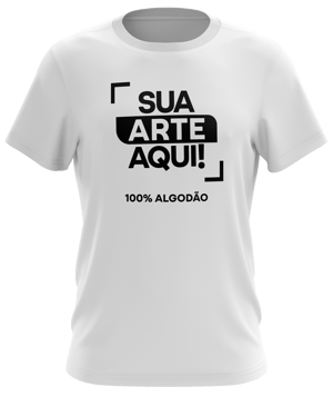 Camisa Básica - Branca - Algodão 100% Algodão PP ao XGG Branca   