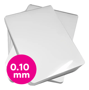 Plastificação - Polaseal - 0.10mm | Brilho | 250 micra   Brilho  