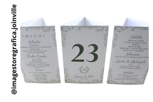 Display Papel 3 Lados