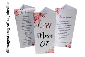 Display Papel 3 Lados