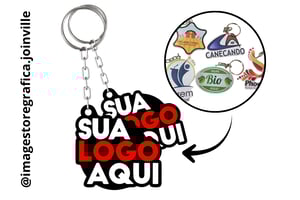 Chaveiro Acrilico Formato Especial
