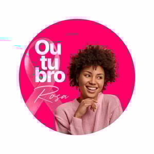 Adesivos Personalizados Outubro Rosa | 5x5