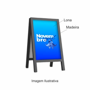 Cavalete Divulgação Novembro Azul