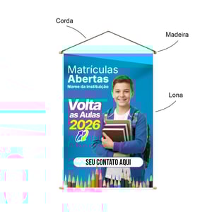 Banner Arte Pronta - Volta as Aulas
