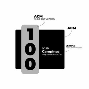 Placa Para Residência - ACM