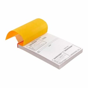 Receituário de Controle Especial Papel Autocopiativo 50g 15x20cm 1x0  50x2 vias 