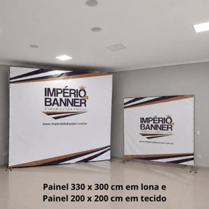 PAINEL EM LONA 500 X 250 CM (5 X 2,5 METROS)