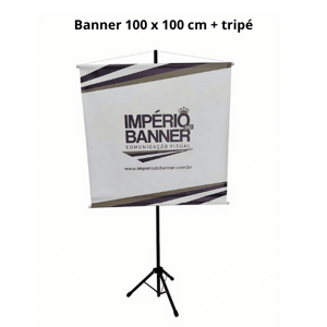 TRIPÉ PARA BANNER  - 190 CM