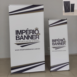 X-Banner (com a Lona impressa)
