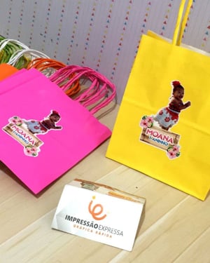 Adesivos para Sacolas Personalizadas
