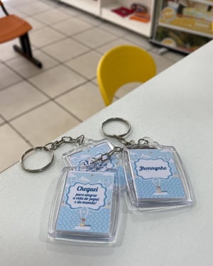 Chaveiro Acrílico 3x4 Personalizado