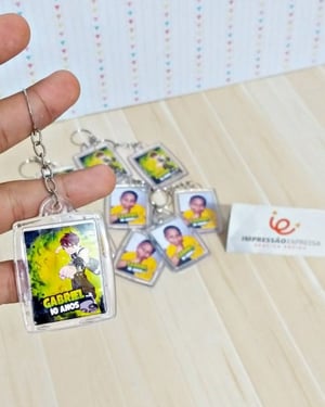 Chaveiro Acrílico 3x4 Personalizado