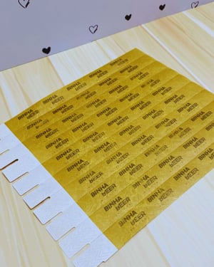 Pulseira de Indentificação Personalizadas