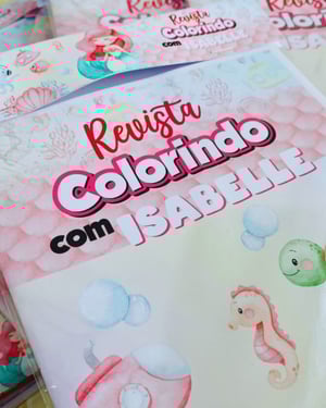 Revista Colorir Personalizada - Tam. 15x21