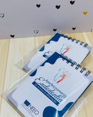 Bloquinho Capa Dura (com wireo) - 11x15,5cm