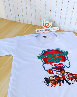 Camisa Branca Personalizada