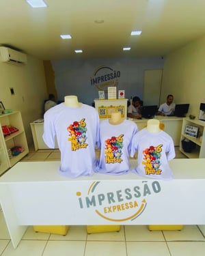 Camisa Branca Personalizada