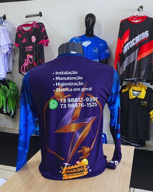 Camisa Manga Longa - Malha Dryfit