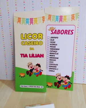 Cardápios Plastificados