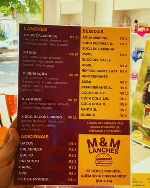Cardápios PVC (Adesivo de Vinil)