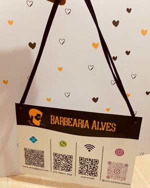 Placa Pix Personalizada